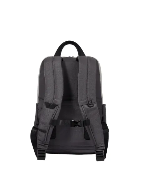 Zaino porta pc da 14 Piquadro Brief2 Special, grigio-nero
