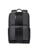 Piquadro Brief2 Special Reise-Rucksack mit Laptop-Fach, grau-schwarz