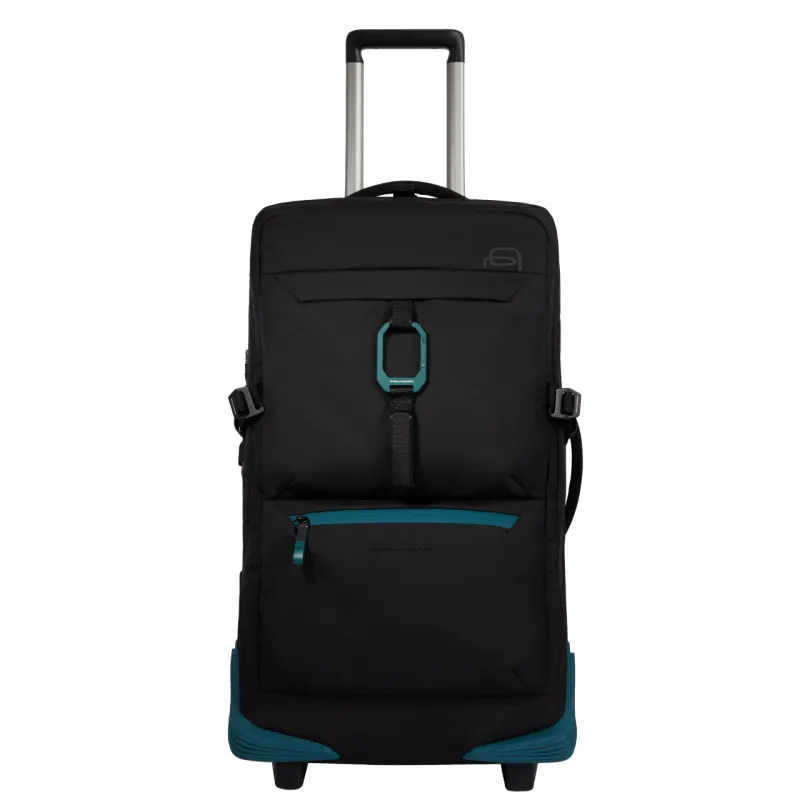 Trolley medio Piquadro Corner 2.0, nero