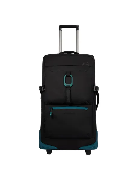 Piquadro Corner 2.0 medium trolley, black