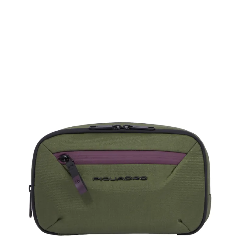 Necessaire da viaggio Piquadro Corner, verde