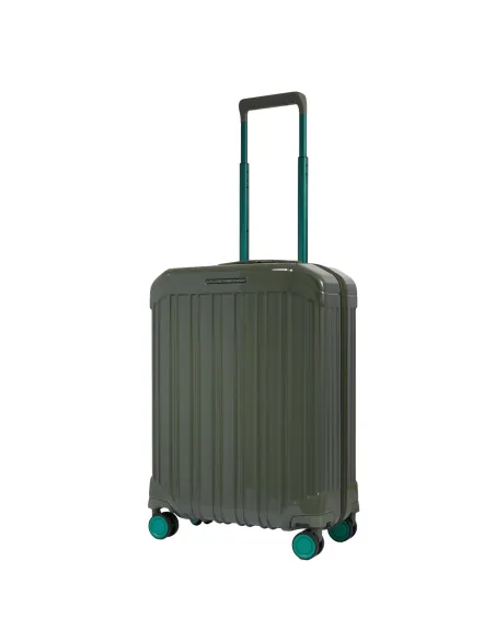 Piquadro PQ-LightS3 carry on trolley, green