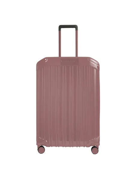 Piquadro PQ-LightS3 mittelgroßer erweiterbarer Trolley, rosa