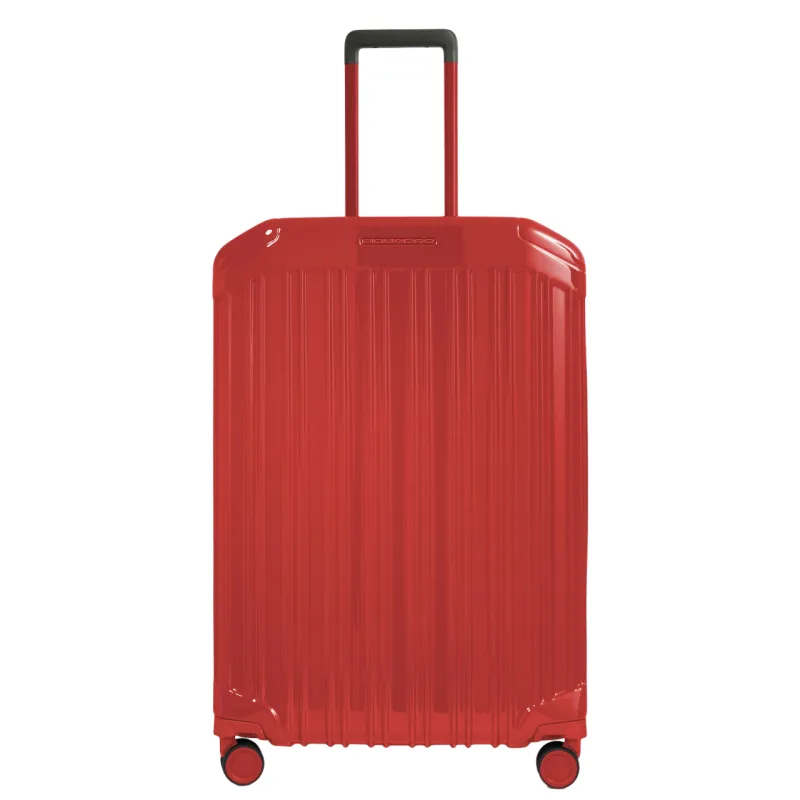 Piquadro PQ-LightS3 medium expandable trolley, red