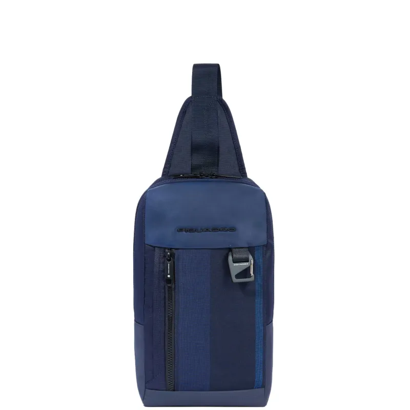 Piquadro Steve monoslig bag, blue