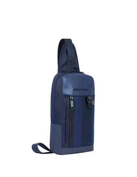 Piquadro Steve monoslig bag, blue