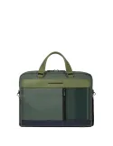 Piquadro Steve 14" computer portfolio briefcase with iPad® compartment, green