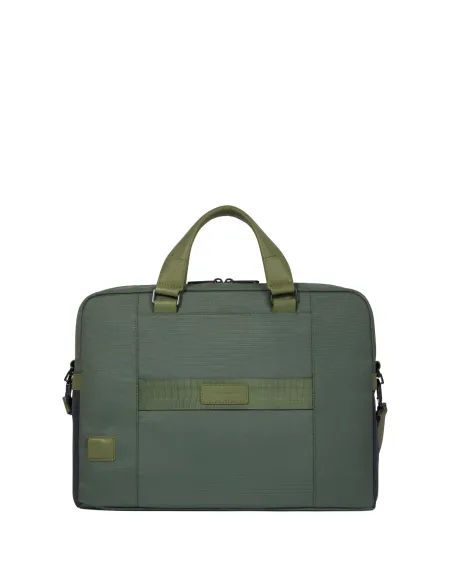 Piquadro Steve 14" computer portfolio briefcase with iPad® compartment, green