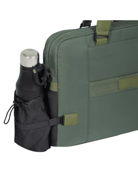 Piquadro Steve 14" computer portfolio briefcase with iPad® compartment, green
