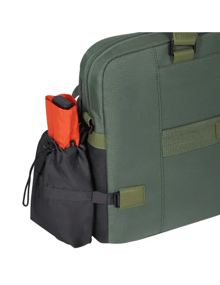 Piquadro Steve 14" computer portfolio briefcase with iPad® compartment, green