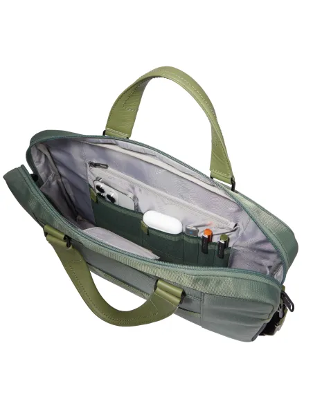 Piquadro Steve 14" Computer Aktentasche mit iPad® Fach, grün