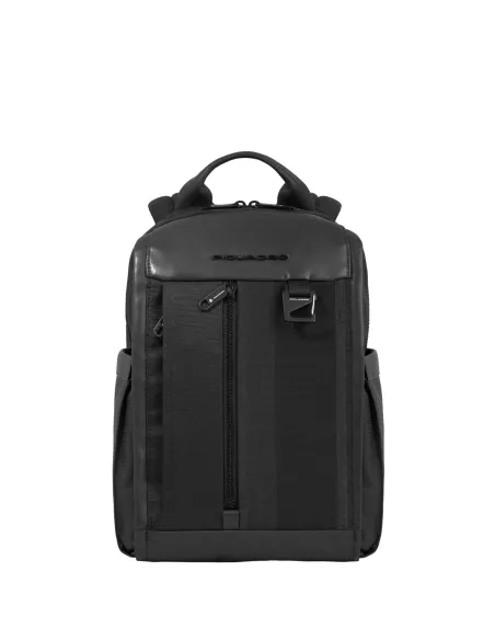 Zaino piccolo porta pc da 13,3" Piquadro Steve, nero