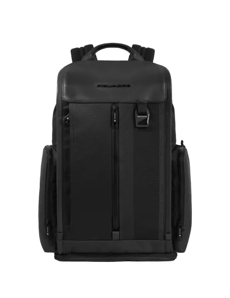Piquadro Steve Reise-Rucksack mit 15,6" Computerfach, schwarz