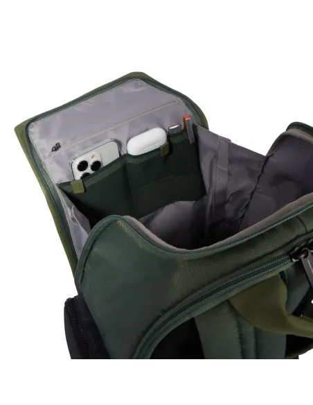 Piquadro Steve Reise-Rucksack mit 15,6" Computerfach, schwarz