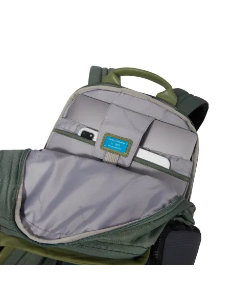 Piquadro Steve travel backpack with 15.6" computer compartment, black