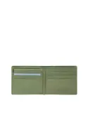 Piquadro Steve slim men's wallet, green