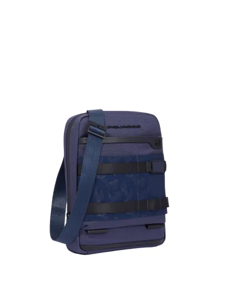 Herren-Umhängetasche Piquadro FX, blau