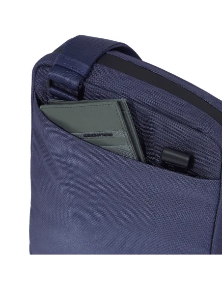 Herren-Umhängetasche Piquadro FX, blau