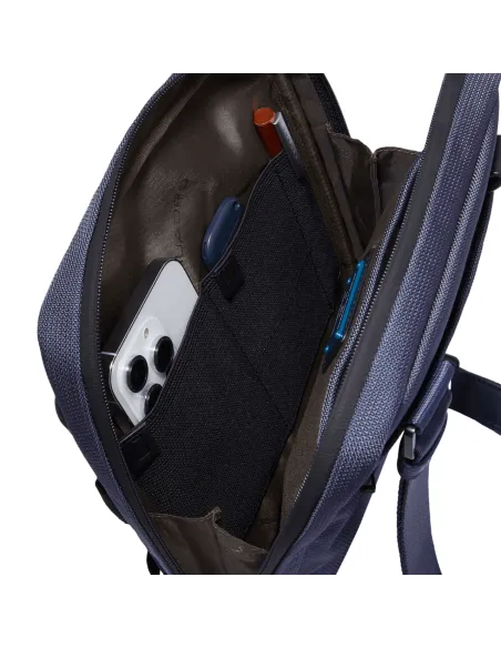 Herren-Umhängetasche Piquadro FX, blau