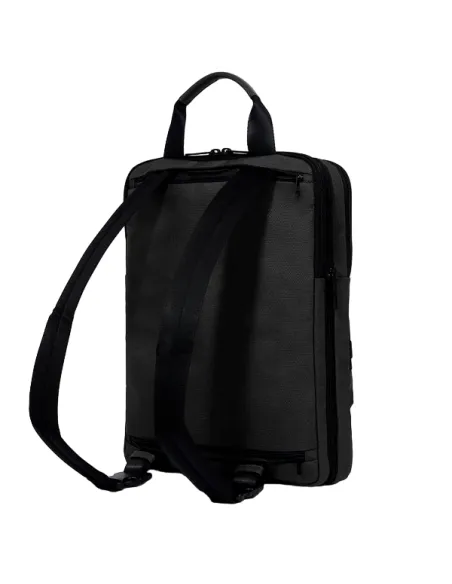 Piquadro FX Computertasche mit abnehmbaren Schulterriemen, schwarz