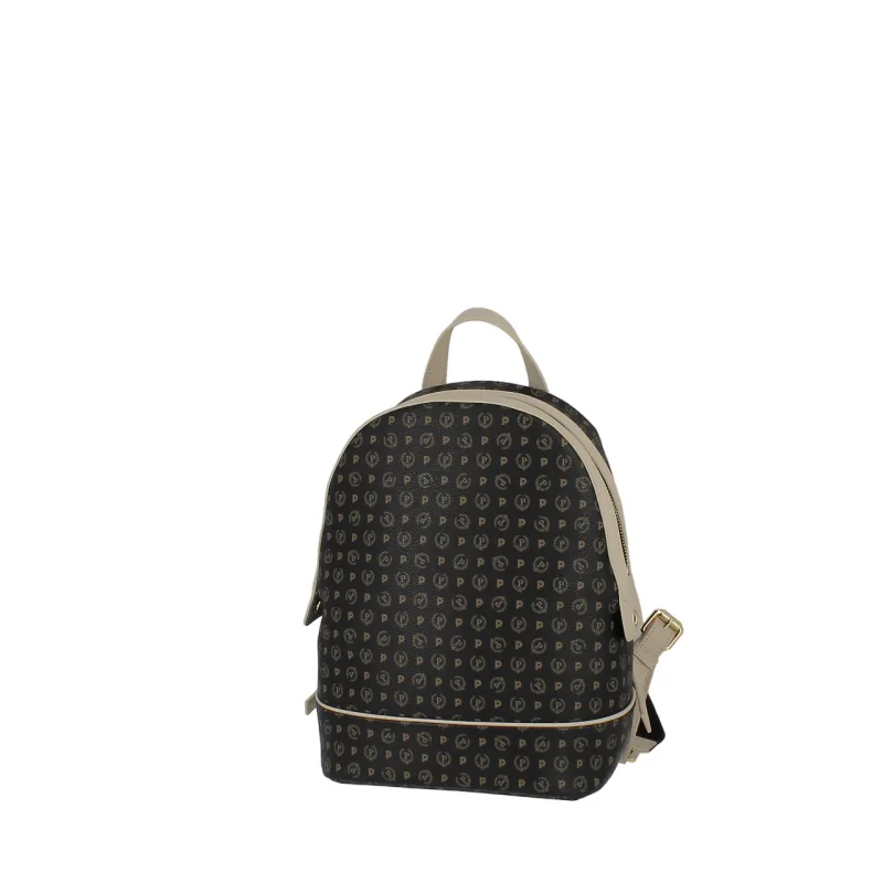 Pollini Heritage backpack black-ivory 2