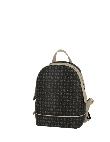 Pollini Heritage backpack black-ivory
