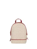 Pollini Heritage backpack ivory-red