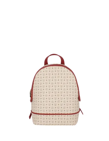 Pollini Heritage backpack ivory red
