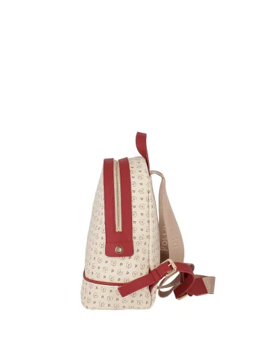 Pollini Heritage backpack ivory-red