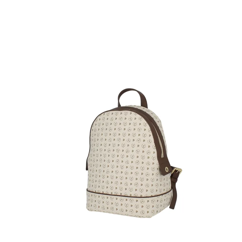 Zainetto Pollini Heritage avorio-marrone 2