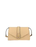 Pollini women's bag with flap, beige