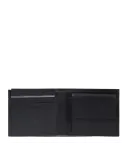 Piquadro Paul small men's wallet with coin purse, black