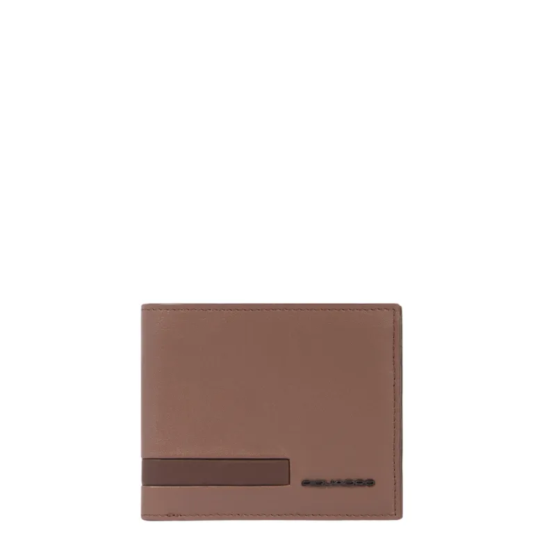 Piquadro Paul small men's wallet with coin purse, brown 2