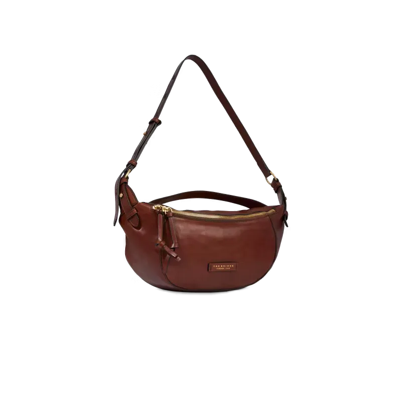 The Bridge leather bum bag, brown 2