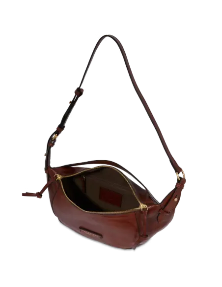 Marsupio in pelle The Bridge, marrone