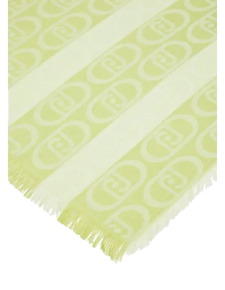 Liu Jo Monogram Scarf, Daiquiri