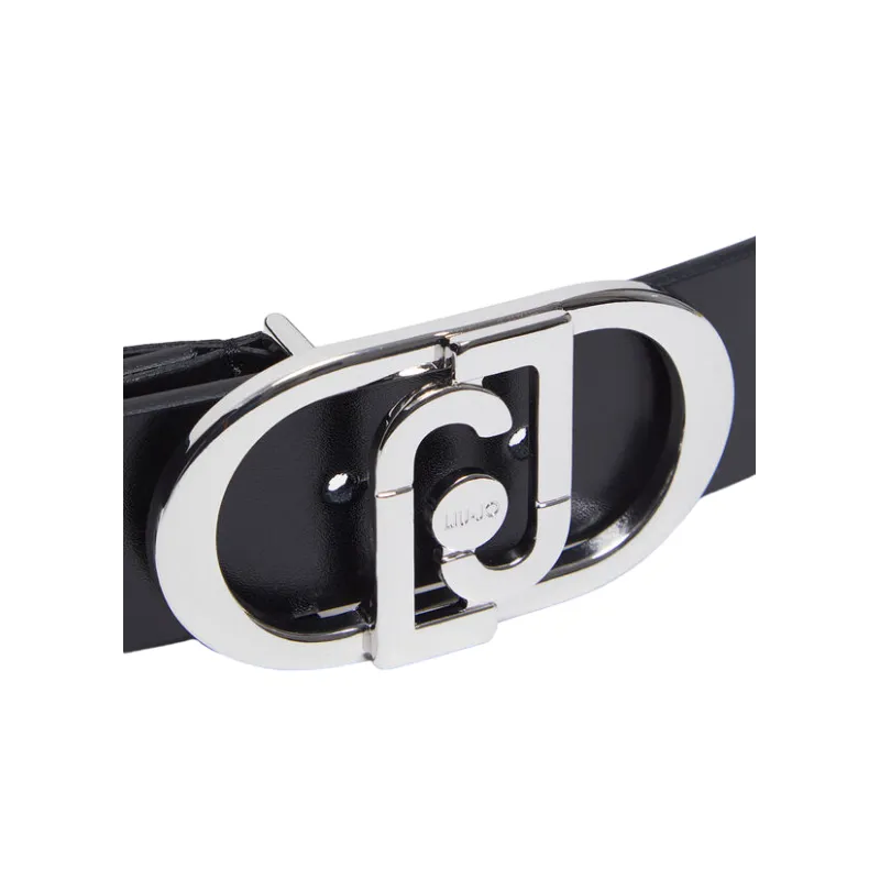 Liu Jo women's belt, black-silver 2