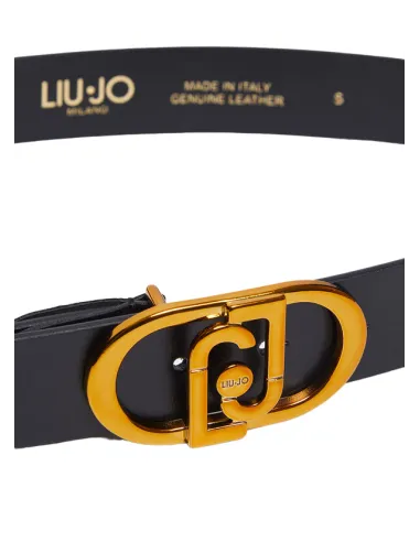 Liu Jo women's belt, black-gold