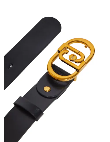 Liu Jo women's belt, black-gold