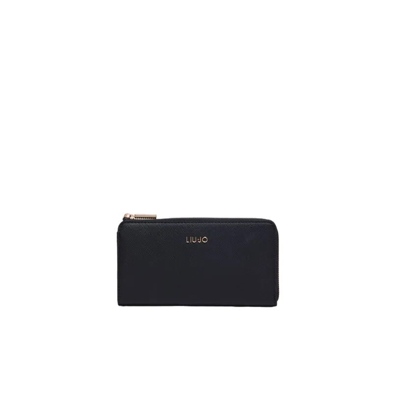 Liu Jo women's zipped wallet, black