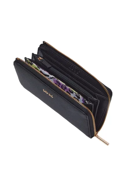 Liu Jo women's zipped wallet, black