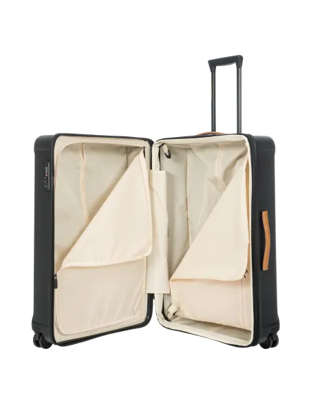 Trolley grande espandibile Brics Capri, nero