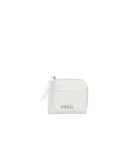 Rebelle coin and credit card pouch, white