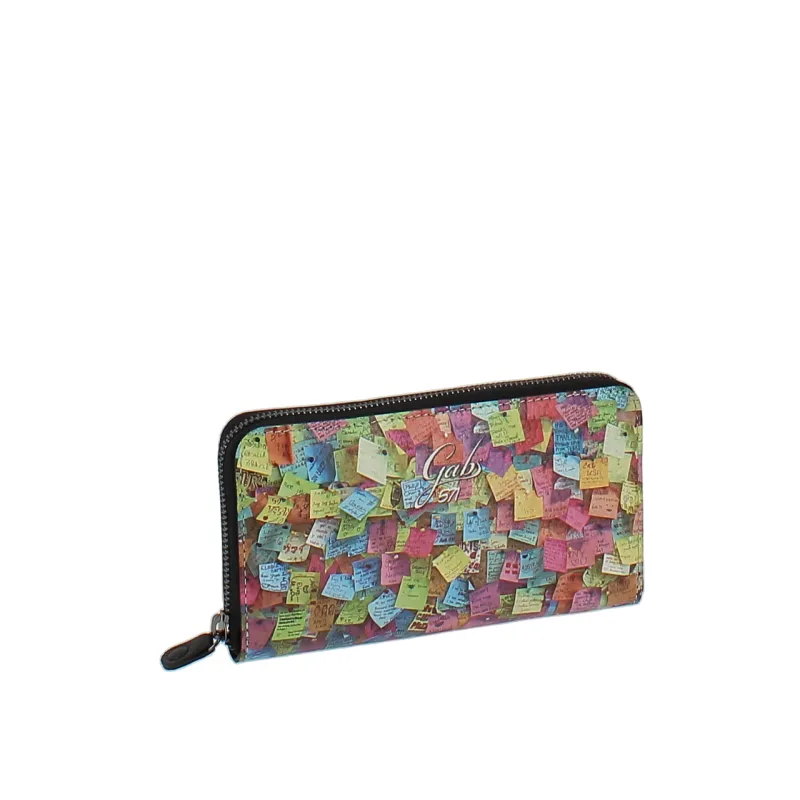 Gabs trip women's zipped wallet, Messages 2