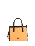 Rebelle Virtus leather mini bag, apricot