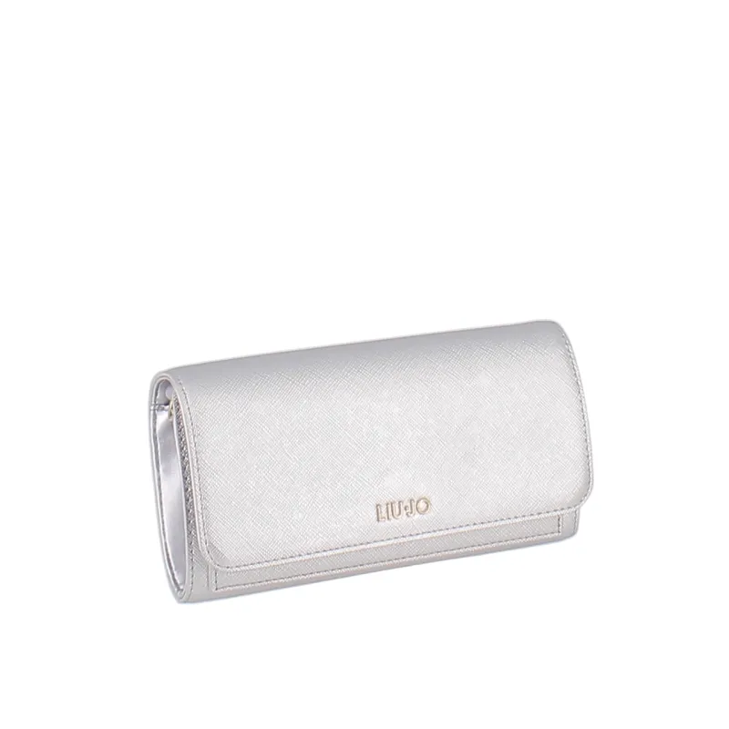 Liu Jo women's clutch/wallet, silver 2