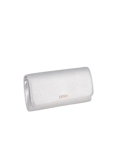Liu Jo women's clutch/wallet, silver