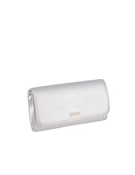 Liu Jo Damen Clutch/ Geldbörse, silber
