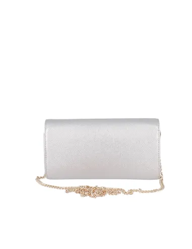 Liu Jo Damen Clutch/ Geldbörse, silber