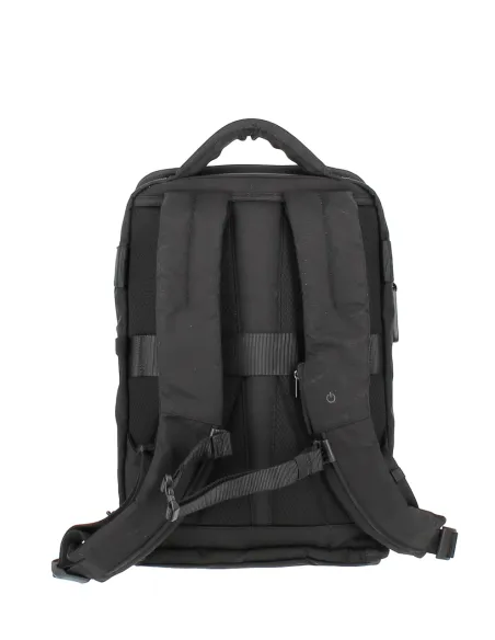 Zaino da viaggio con porta PC Piquadro, nero